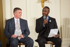 Rob Hathorn at the White House